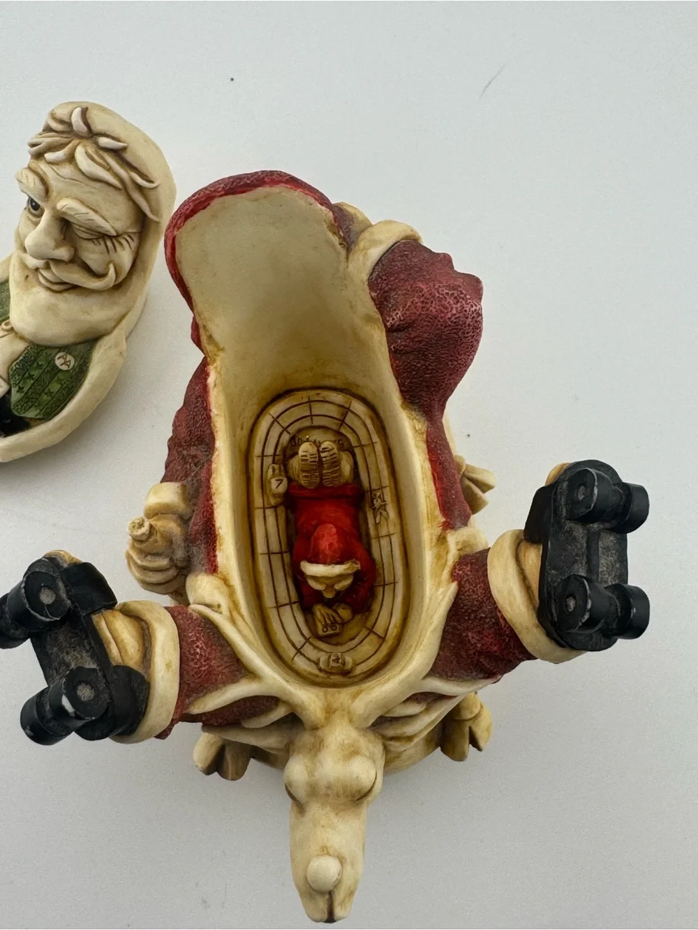 Vintage Harmony Kingdom Santa Holy Roller
